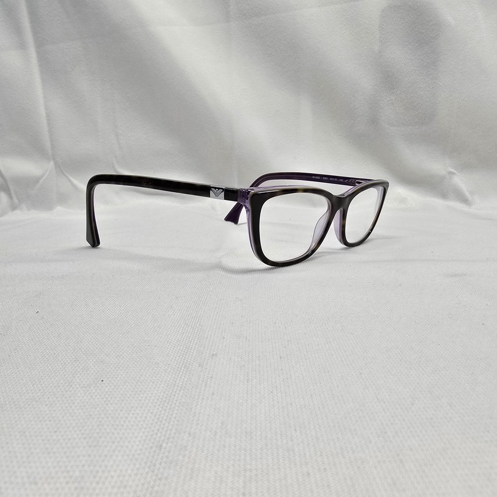 Emporio Armani EA3052 5353 Womens Havana/Violet‎ Eyeglasses Frames 52[]16 140